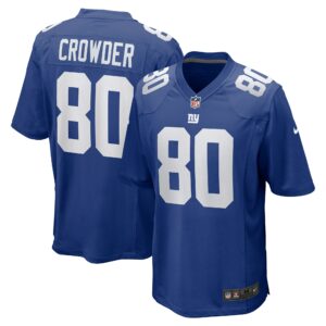 Men's New York Giants Jamison Crowder Nike Royal Game Jersey