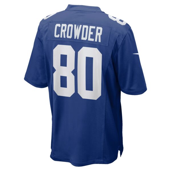 Men’s New York Giants Jamison Crowder Nike Royal Game Jersey