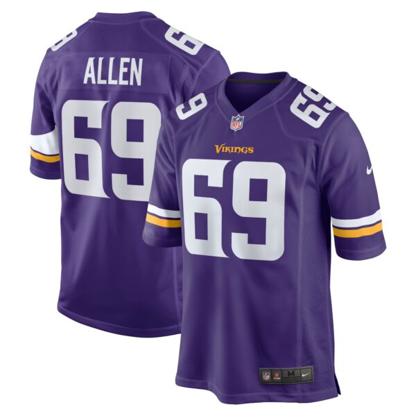 Men’s Minnesota Vikings Jared Allen Nike Purple Retired Player Game Jersey