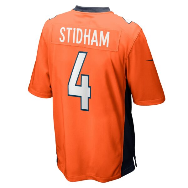 Men’s Denver Broncos Jarrett Stidham Nike Orange Game Player Jersey