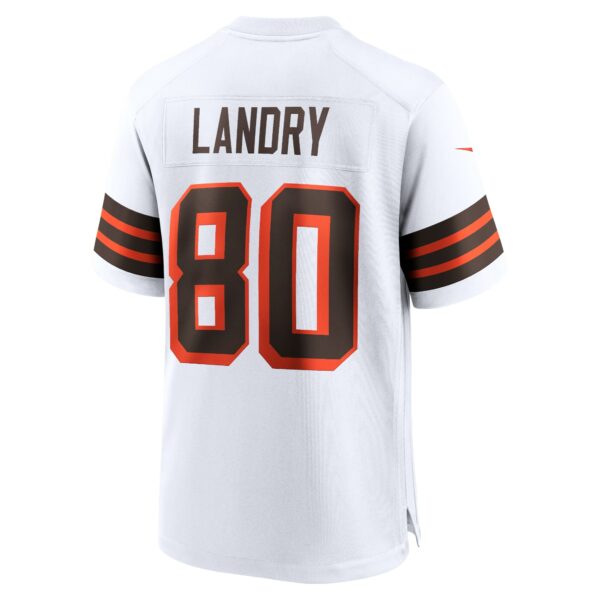 Men’s Cleveland Browns Jarvis Landry Nike White 1946 Collection Alternate Game Jersey