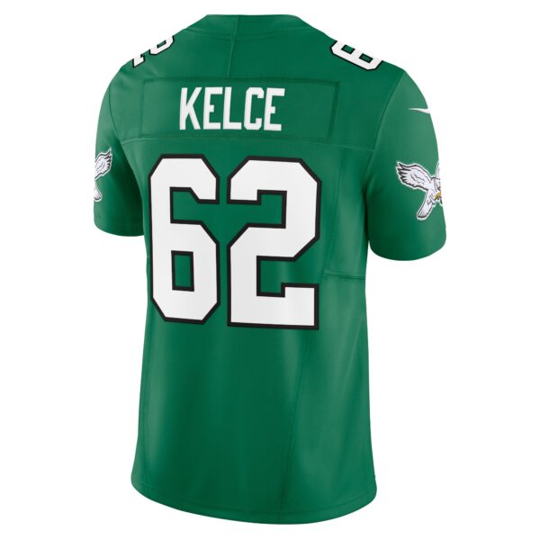 Men’s Philadelphia Eagles Jason Kelce Nike Kelly Green Vapor F.U.S.E. Limited Jersey