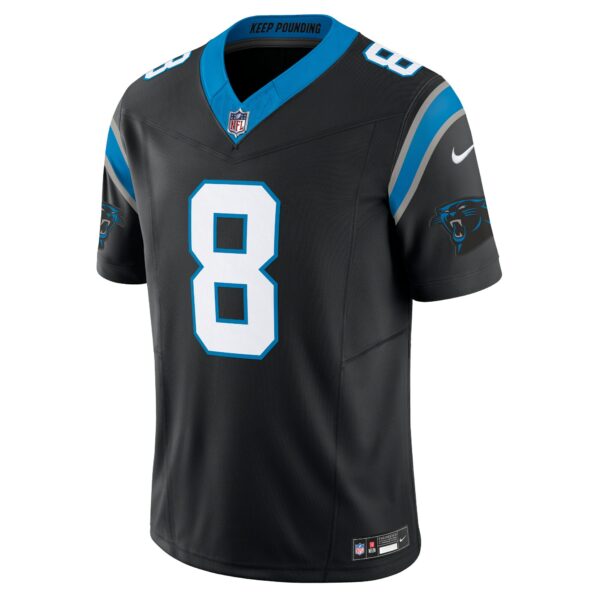 Men’s Carolina Panthers Jaycee Horn Nike Black Vapor F.U.S.E. Limited Jersey