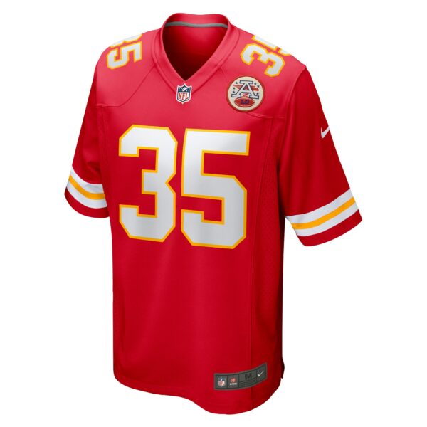 Men’s Kansas City Chiefs Jaylen Watson Nike Red Game Player Jersey