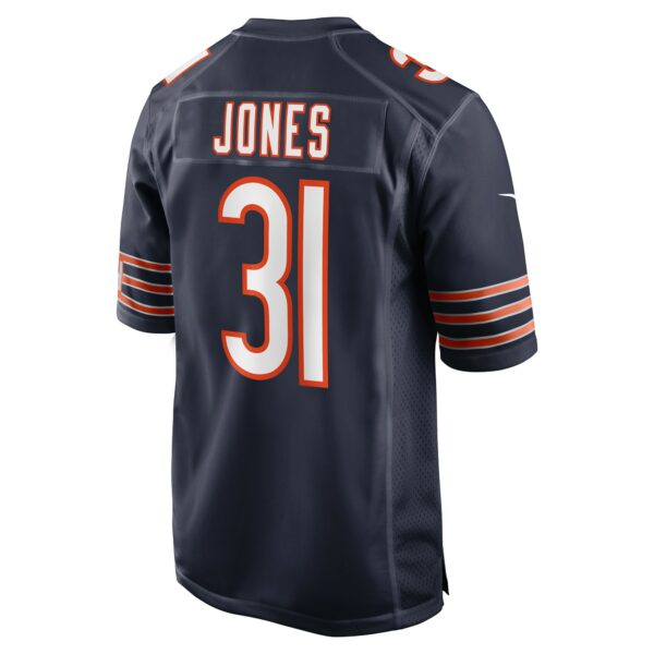 Men’s Chicago Bears Jaylon Jones Nike Navy Game Player Jersey