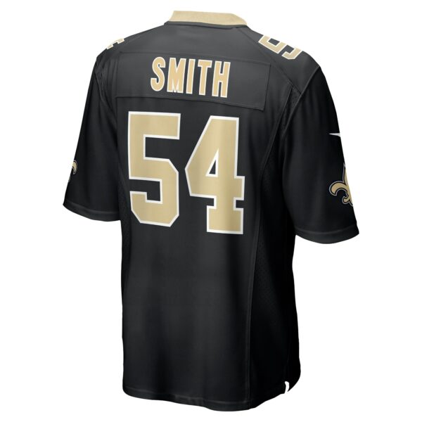 Men’s New Orleans Saints Jaylon Smith Nike Black Team Game Jersey