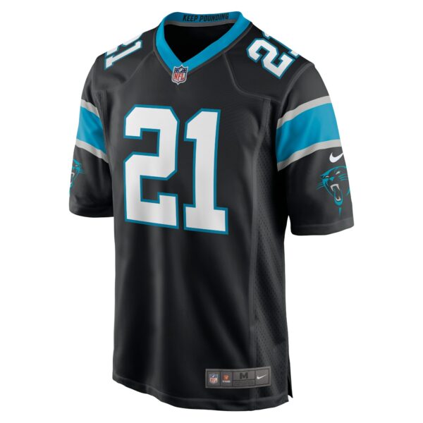 Men’s Carolina Panthers Jeremy Chinn Nike Black Game Player Jersey