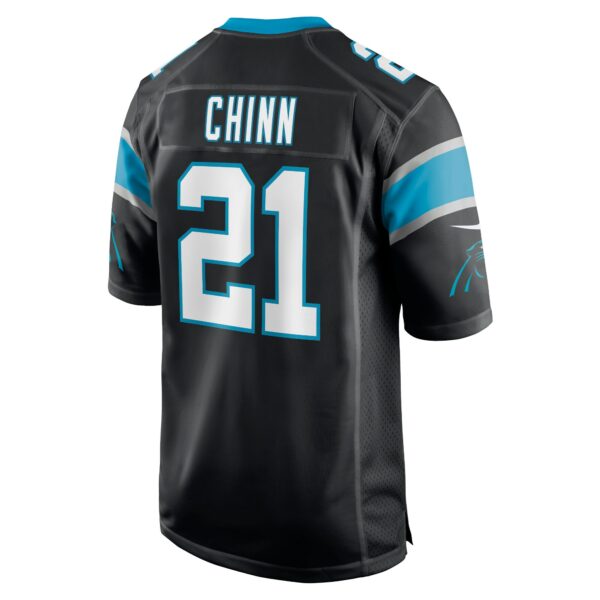 Men’s Carolina Panthers Jeremy Chinn Nike Black Game Player Jersey