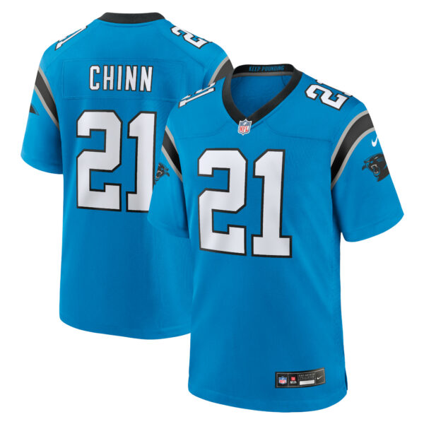 Men’s Carolina Panthers Jeremy Chinn Nike Blue Alternate Game Jersey