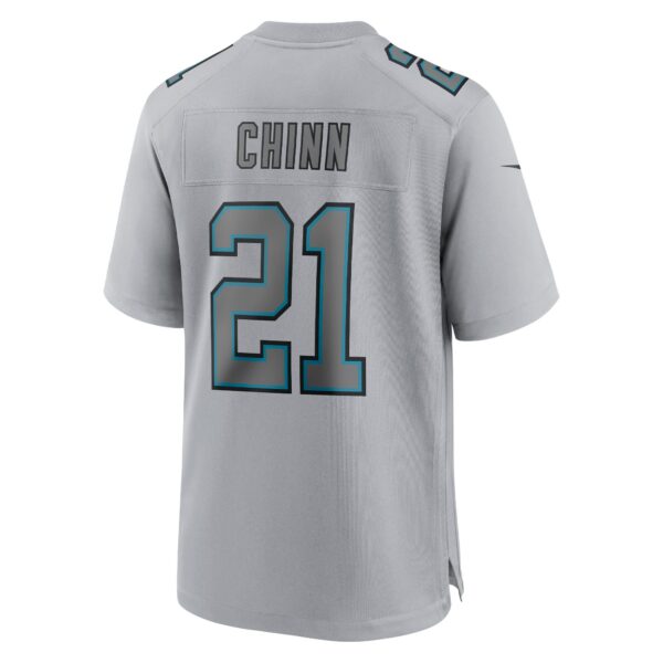 Men’s Carolina Panthers Jeremy Chinn Nike Gray Atmosphere Fashion Game Jersey