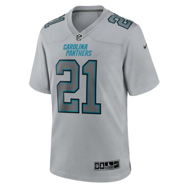 Men’s Carolina Panthers Jeremy Chinn Nike Gray Atmosphere Fashion Game Jersey