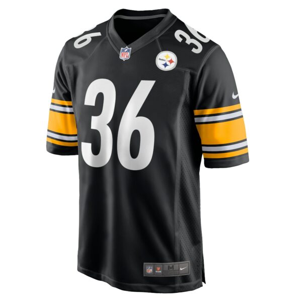 Men’s Pittsburgh Steelers Jerome Bettis Nike Black Retired Player Game Jersey