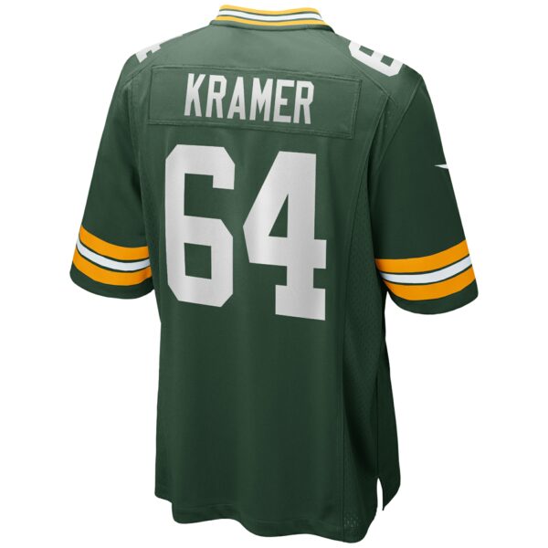 Men’s Green Bay Packers Jerry Kramer Nike Green Game Retired Player Jersey