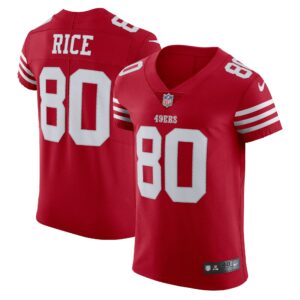 Men's San Francisco 49ers Jerry Rice Nike Scarlet Vapor Elite Retired Player Jersey