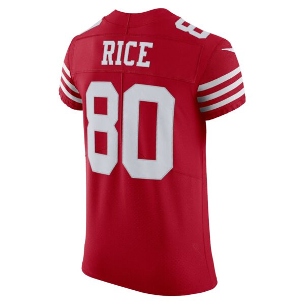 Men’s San Francisco 49ers Jerry Rice Nike Scarlet Vapor Elite Retired Player Jersey