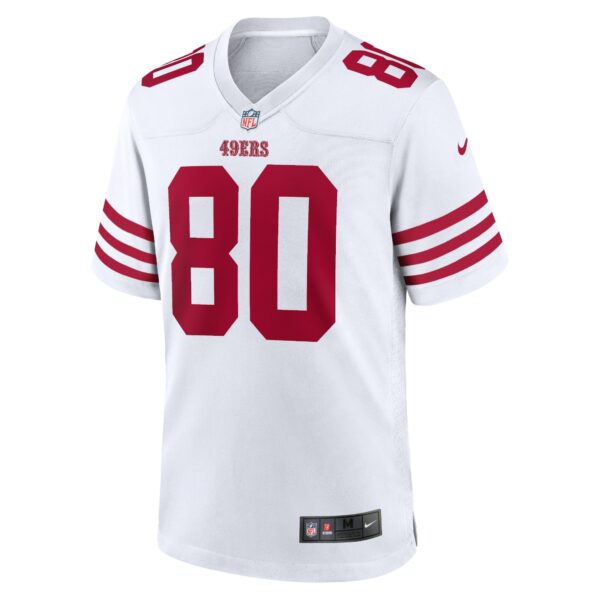 Men’s San Francisco 49ers Jerry Rice Nike White Retired Player Game Jersey