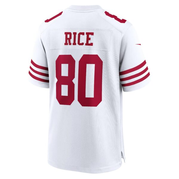 Men’s San Francisco 49ers Jerry Rice Nike White Retired Player Game Jersey