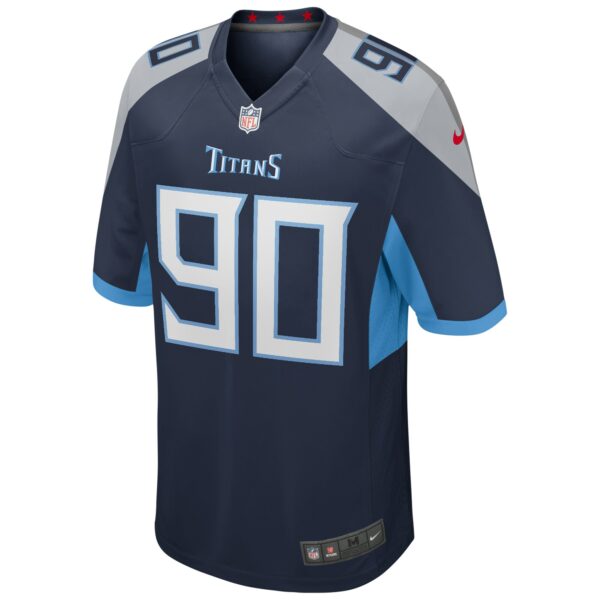 Men’s Tennessee Titans Jevon Kearse Nike Navy Game Retired Player Jersey