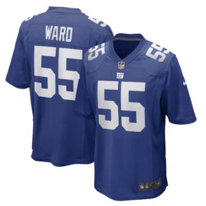 Men's New York Giants Jihad Ward Nike Royal Game Player Jersey