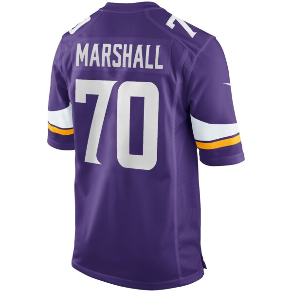 Men’s Minnesota Vikings Jim Marshall Nike Purple Game Retired Player Jersey