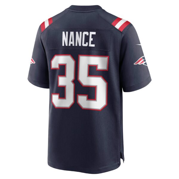 Men’s New England Patriots Jim Nance Nike Navy Retired Player Jersey