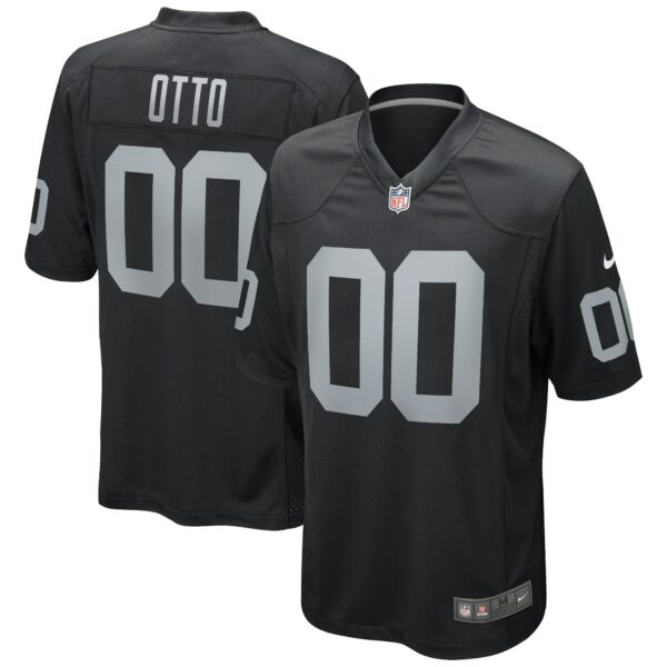 Men’s Las Vegas Raiders Jim Otto Nike Black Game Retired Player Jersey