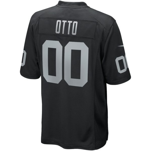 Men’s Las Vegas Raiders Jim Otto Nike Black Game Retired Player Jersey