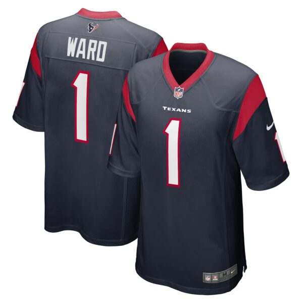 Men’s Houston Texans Jimmie Ward Nike Navy Game Player Jersey