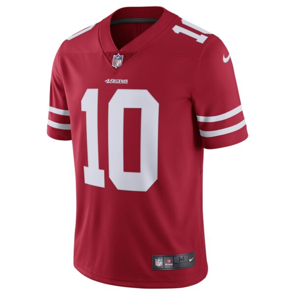 Men’s San Francisco 49ers Jimmy Garoppolo Nike Scarlet Vapor Untouchable Limited Jersey