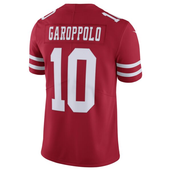 Men’s San Francisco 49ers Jimmy Garoppolo Nike Scarlet Vapor Untouchable Limited Jersey