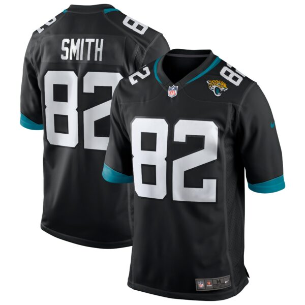 Men’s Jacksonville Jaguars Jimmy Smith Nike Black Game Retired Player Jersey