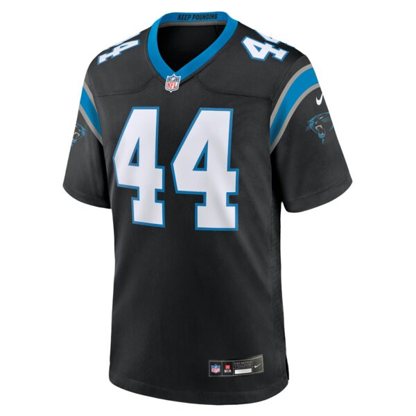 Men’s Carolina Panthers J.J. Jansen Nike Black Team Game Jersey