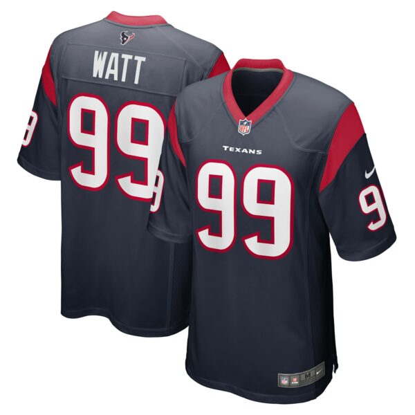 Men’s Houston Texans J.J. Watt Nike Navy Retired Player Game Jersey