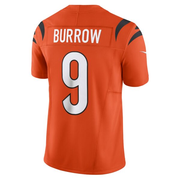 Men’s Cincinnati Bengals Joe Burrow Nike Orange Vapor F.U.S.E. Limited Jersey