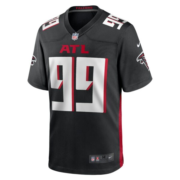 Men’s Atlanta Falcons Joe Gaziano Nike Black Team Game Jersey