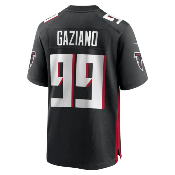 Men’s Atlanta Falcons Joe Gaziano Nike Black Team Game Jersey