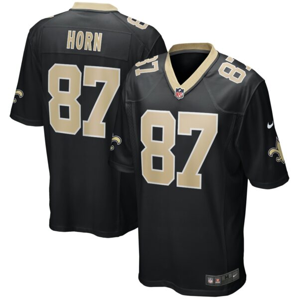 Men’s New Orleans Saints Joe Horn Nike Black Game Retired Player Jersey