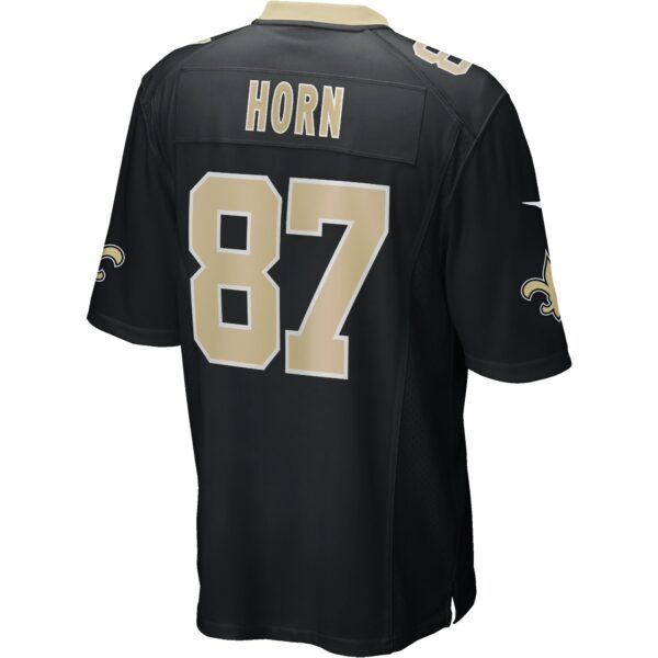 Men’s New Orleans Saints Joe Horn Nike Black Game Retired Player Jersey