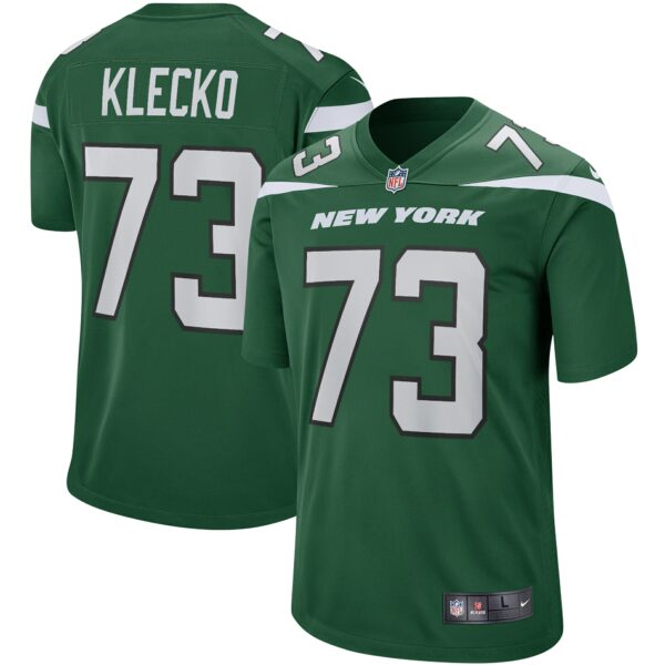 Men’s New York Jets Joe Klecko Nike Gotham Green Game Retired Player Jersey