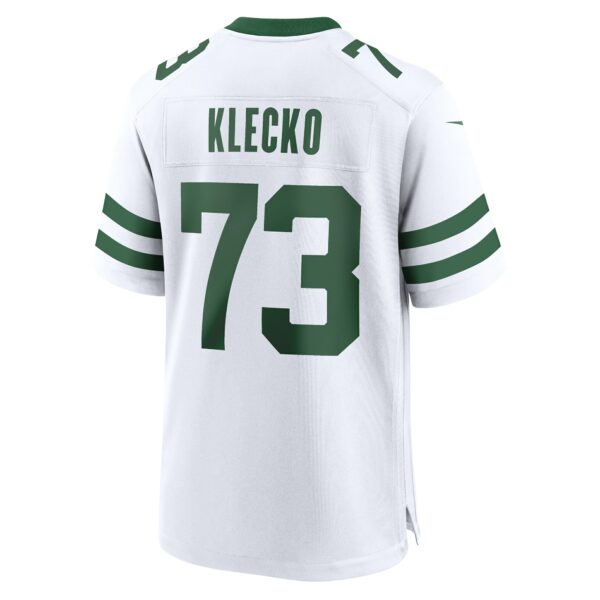 Men’s New York Jets Joe Klecko Nike White Legacy Retired Player Game Jersey