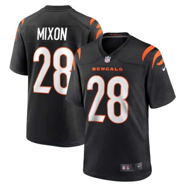 Men’s Cincinnati Bengals Joe Mixon Nike Black Player Game Jersey