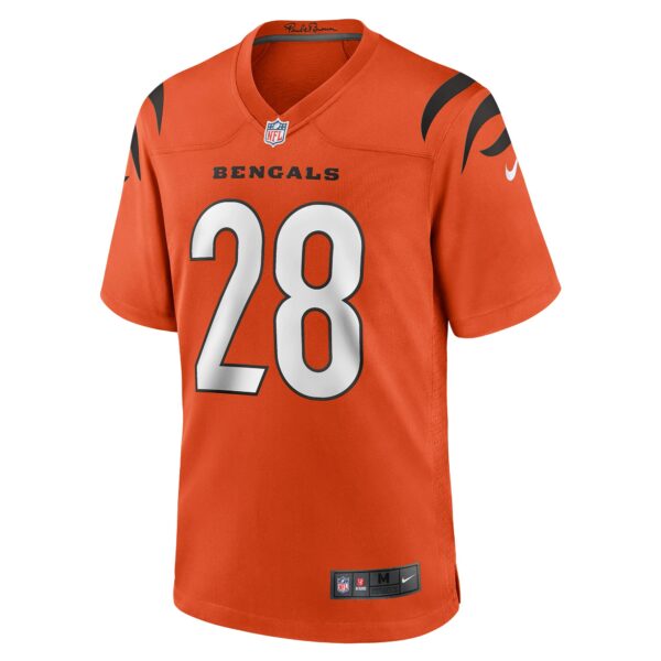 Men’s Cincinnati Bengals Joe Mixon Nike Orange Game Jersey