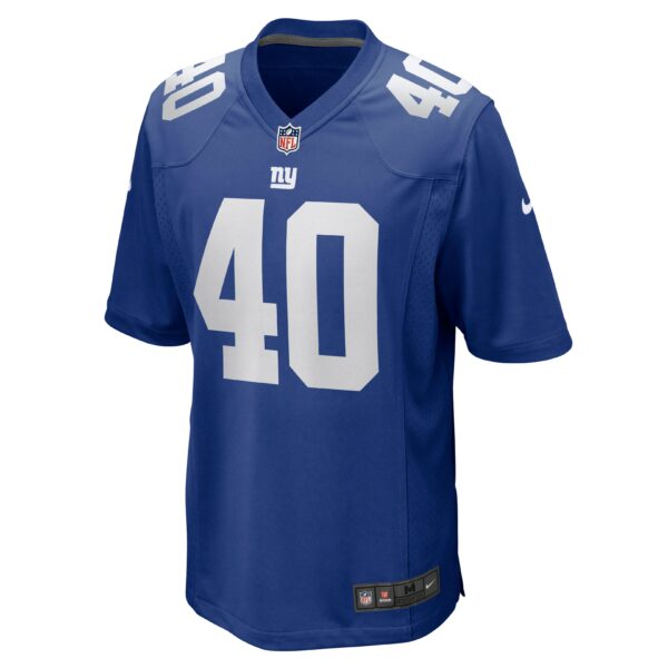 Men’s New York Giants Joe Morrison Nike Royal Retired Player Jersey