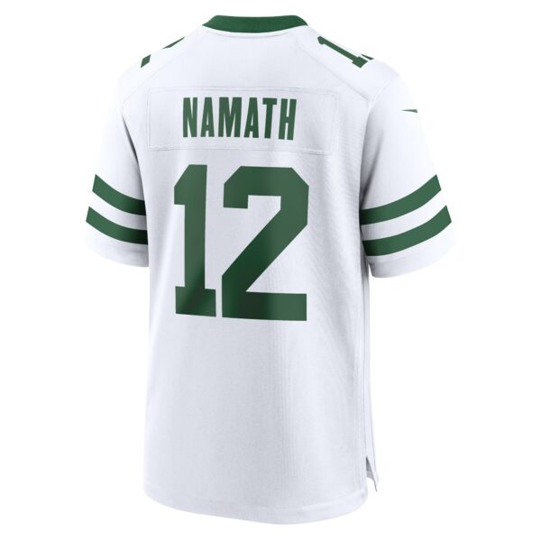 Men’s New York Jets Joe Namath Nike White Legacy Retired Player Game Jersey