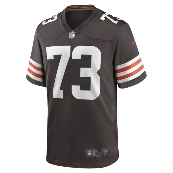 Men’s Cleveland Browns Joe Thomas Nike Brown Retired Game Player Jersey