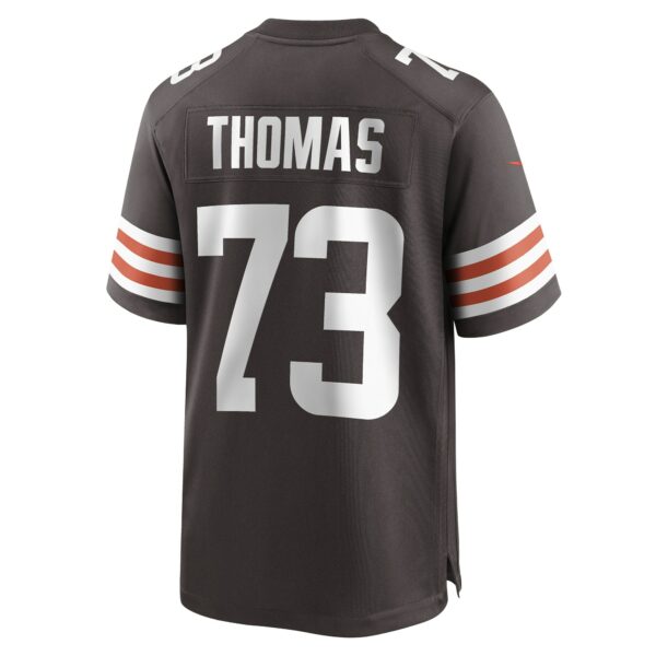 Men’s Cleveland Browns Joe Thomas Nike Brown Retired Game Player Jersey