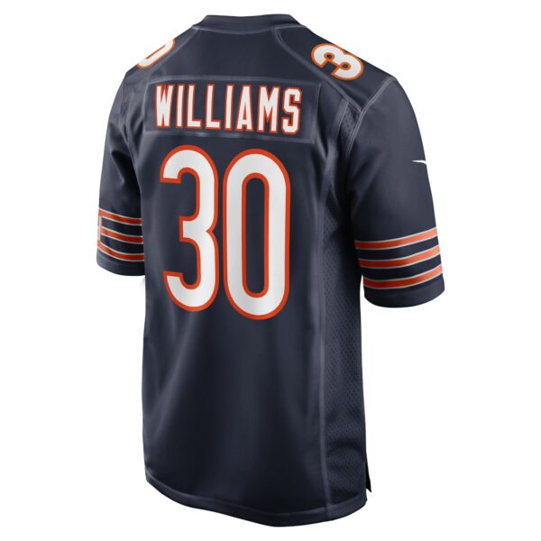 Men’s Chicago Bears Joejuan Williams Nike Navy Game Jersey