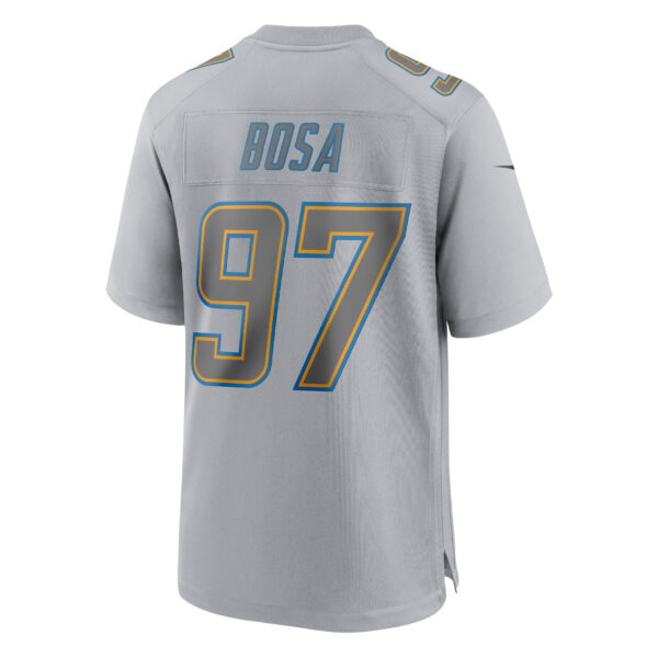 Men’s Los Angeles Chargers Joey Bosa Nike Gray Atmosphere Fashion Game Jersey