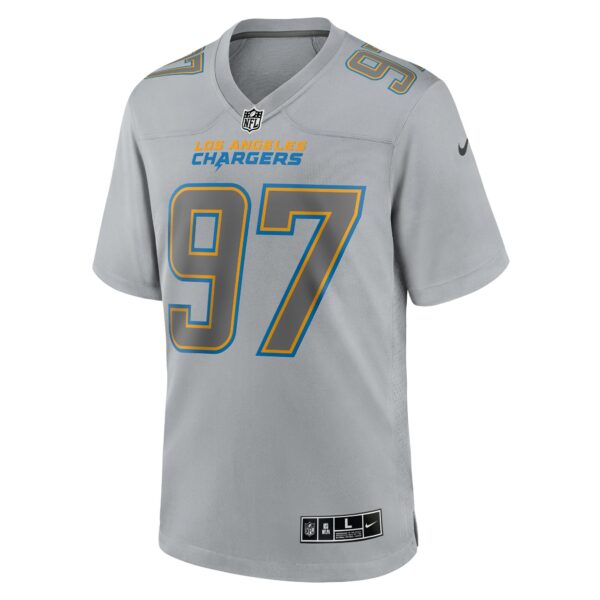 Men’s Los Angeles Chargers Joey Bosa Nike Gray Atmosphere Fashion Game Jersey