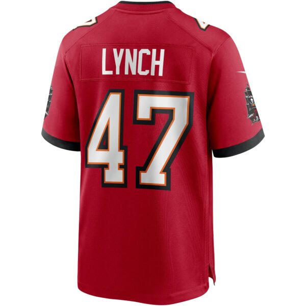 Men’s Tampa Bay Buccaneers John Lynch Nike Red Game Retired Player Jersey